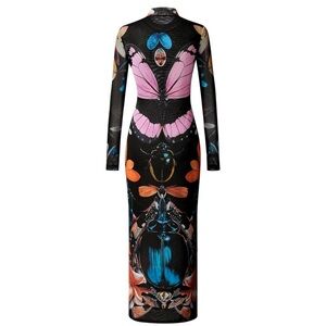 ✨NWT JW PEI Mesh Butterfly Beetle Dress